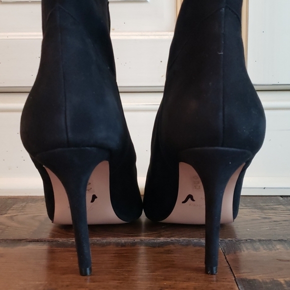 J. Crew High-heel tall boots in suede AE909 - Picture 4 of 5